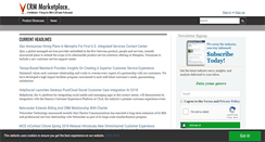 Desktop Screenshot of crmmarketplace.com